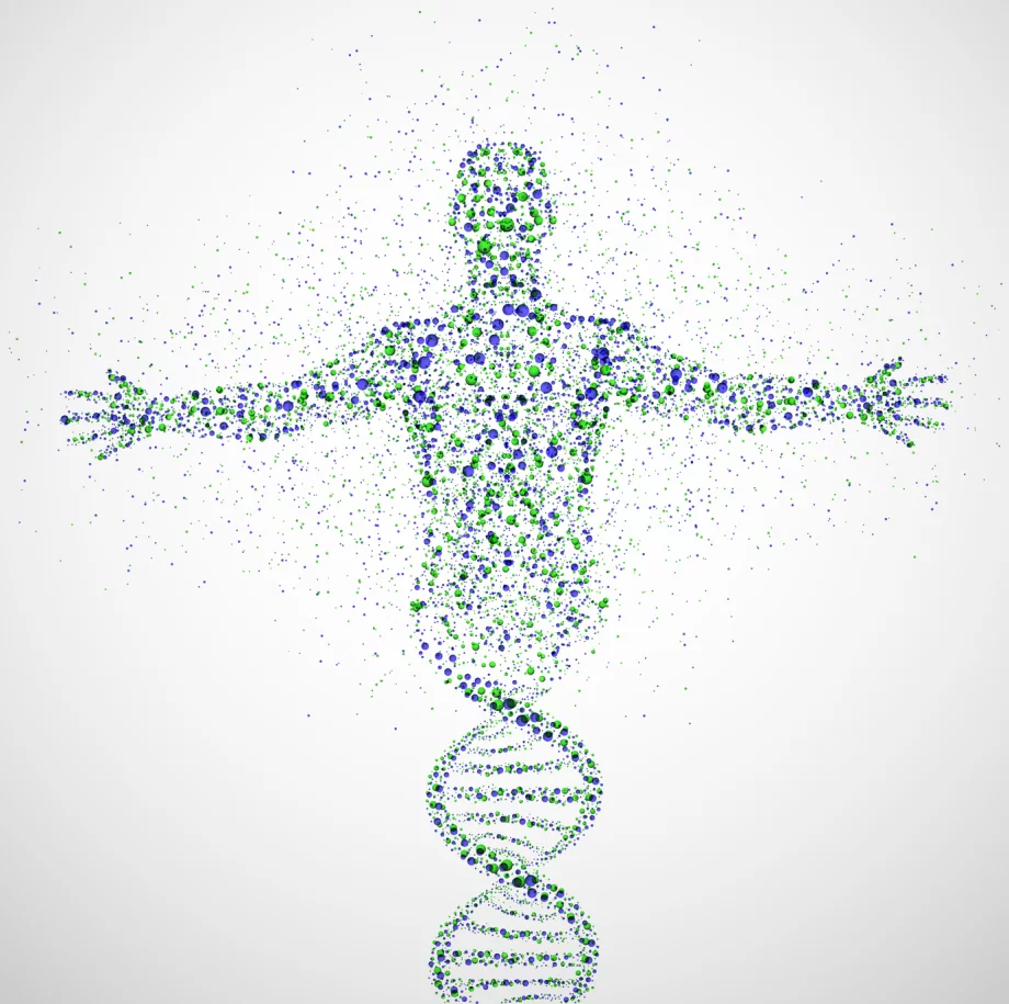 Mensch und DNA