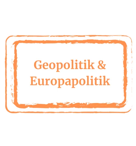 Ukraine Geopolitik und Europapolitik Banner