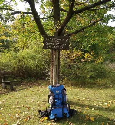 ©Martin Treichel Rucksack Grünes Band
