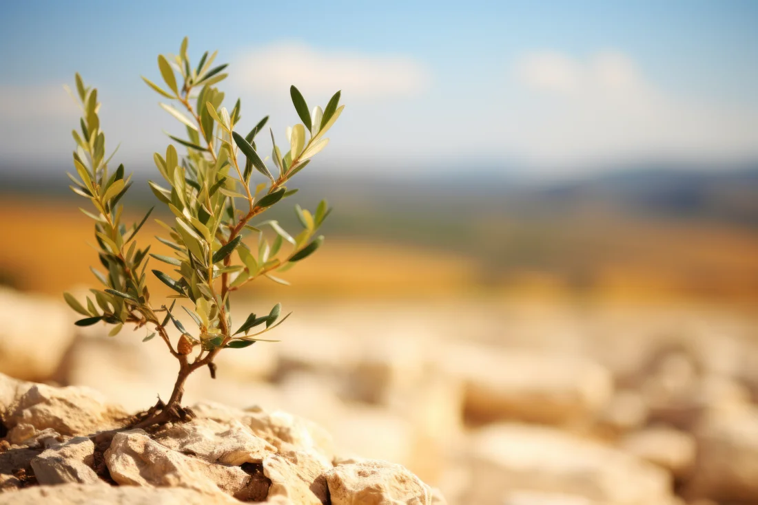 ©Anna_AdobeStock Olivenbaum auf steinigem Boden_©Anna_AdobeStock