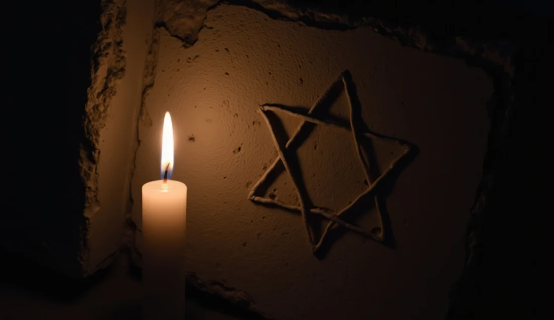 ©marina_AdobeStock_1120022056 Antisemitismus, Judentum, Davidstern, Holocaust