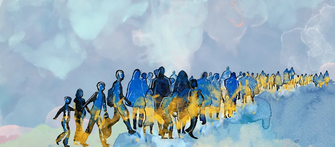 ©pronoia_AdobeStock NL 3_22_Menschen auf der Flucht